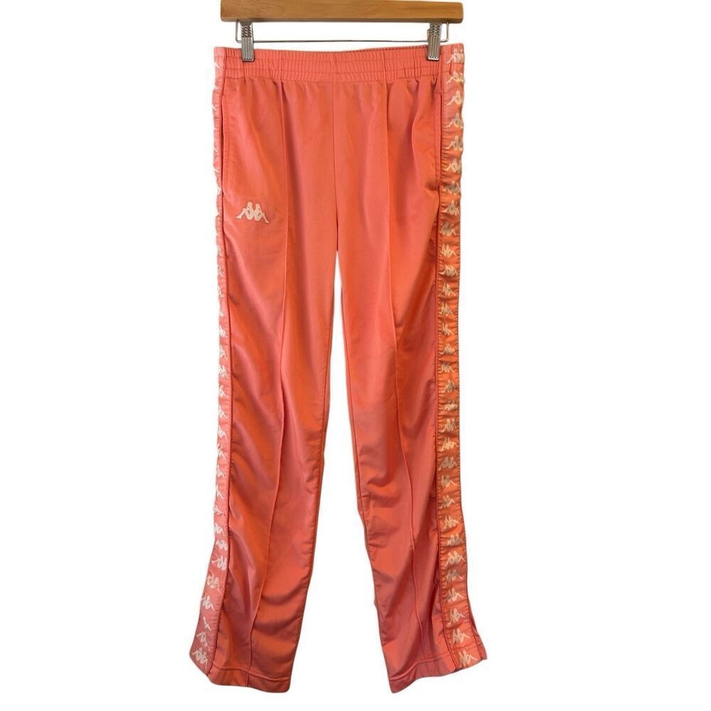 Kappa Banda Wrastoria Track Pants size S in Peach